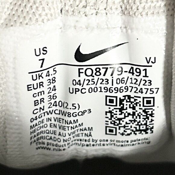 Nike Wmns Free Metcon 5 “Diffused Blue” Women’s Size 7 Gym Weightlifting Sneaker - Picture 8 of 8